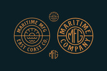 Load image into Gallery viewer, Maritime MFG - A Spur Serif Typeface