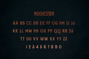 Rochester - with 46 Ligatures