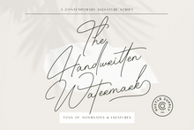 Load image into Gallery viewer, The Handwritten Watermark