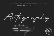 Load image into Gallery viewer, Autography - A Signature Script