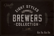 Load image into Gallery viewer, The Brewers Font Collection: 8 Fonts