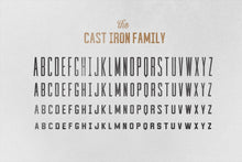 Load image into Gallery viewer, Cast Iron Family
