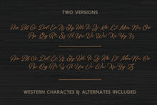 Load image into Gallery viewer, Bonfire - Brush Script