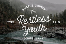 Load image into Gallery viewer, The Restless Youth - Font Bundle
