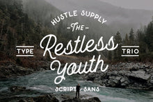 Load image into Gallery viewer, The Restless Youth - Font Bundle