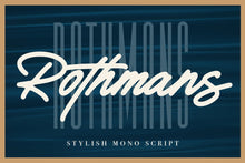 Load image into Gallery viewer, Rothmans - Font Duo