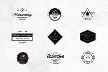 Load image into Gallery viewer, 9 Vintage Typographic Logos