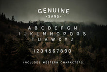 Load image into Gallery viewer, Genuine Script - Textured Type Duo