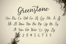 Load image into Gallery viewer, Greenstone Script