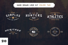 Load image into Gallery viewer, Vintage Hand Drawn Logos: Volume Two