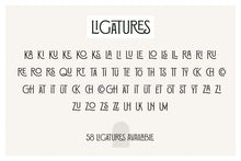 Load image into Gallery viewer, SALE: Hatchet & Arrow | 58 Ligatures