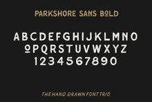 Load image into Gallery viewer, The Parkshore Font Collection