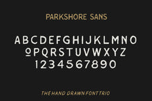 Load image into Gallery viewer, The Parkshore Font Collection