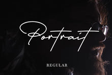 Load image into Gallery viewer, Portrait Signature Script