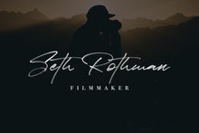 Load image into Gallery viewer, JV Signature SVG - Opentype SVG