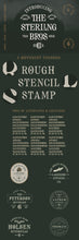 Load image into Gallery viewer, The Sterling Bros | Vintage Serif