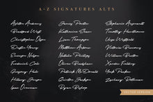 Load image into Gallery viewer, JV Signature SVG - Opentype SVG