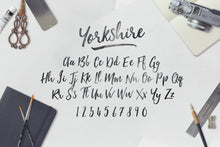 Load image into Gallery viewer, Yorkshire - Brush Script

