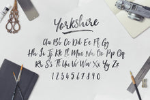 Load image into Gallery viewer, Yorkshire - Brush Script