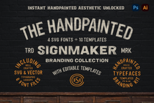 Load image into Gallery viewer, The Hand Painted Sign Maker Branding Collection
