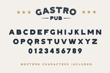 Load image into Gallery viewer, Gastro Pub - Type Family

