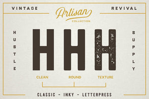 The Artisan Collection (Font Bundle)