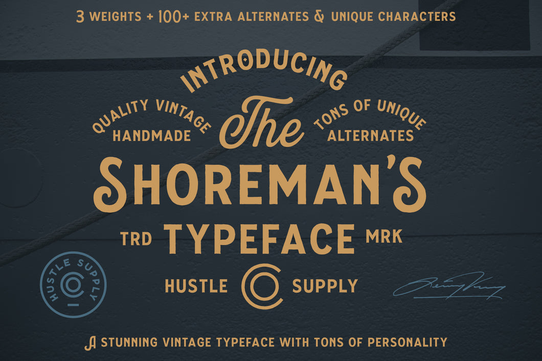 The Shoreman's Typeface