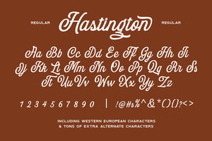 Hastington Script