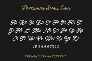 The Parkshore Font Collection