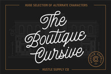 Load image into Gallery viewer, The Boutique Cursive
