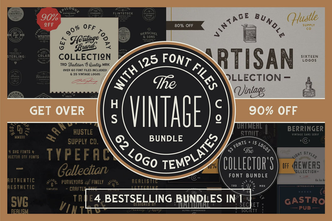 Massive Sale | 4 Bundles in 1!