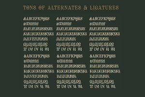 The Sterling Bros | Vintage Serif