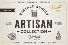 Load image into Gallery viewer, The Artisan Collection (Font Bundle)

