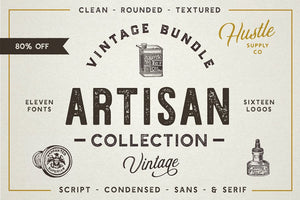The Artisan Collection (Font Bundle)