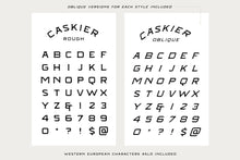 Load image into Gallery viewer, CASKIER (10 Font Files)
