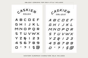 CASKIER (10 Font Files)