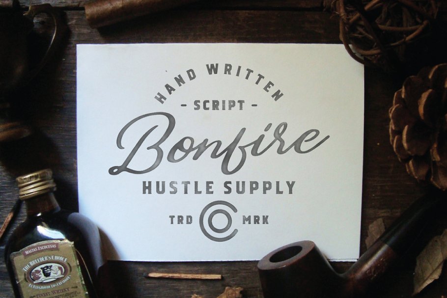 Bonfire - Brush Script