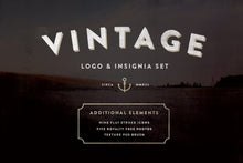 Load image into Gallery viewer, Vintage Logo &amp; Insignia Starter Kit
