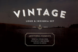 Vintage Logo & Insignia Starter Kit