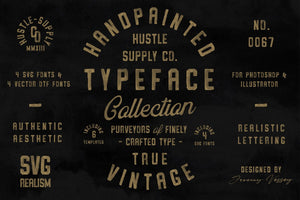 Vintage SVG Bundle & Logo Templates