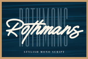 Rothmans - Font Duo