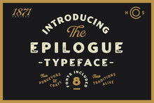 Load image into Gallery viewer, Epilogue - A Vintage Typeface
