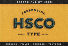Load image into Gallery viewer, Gastro Pub - Type Family

