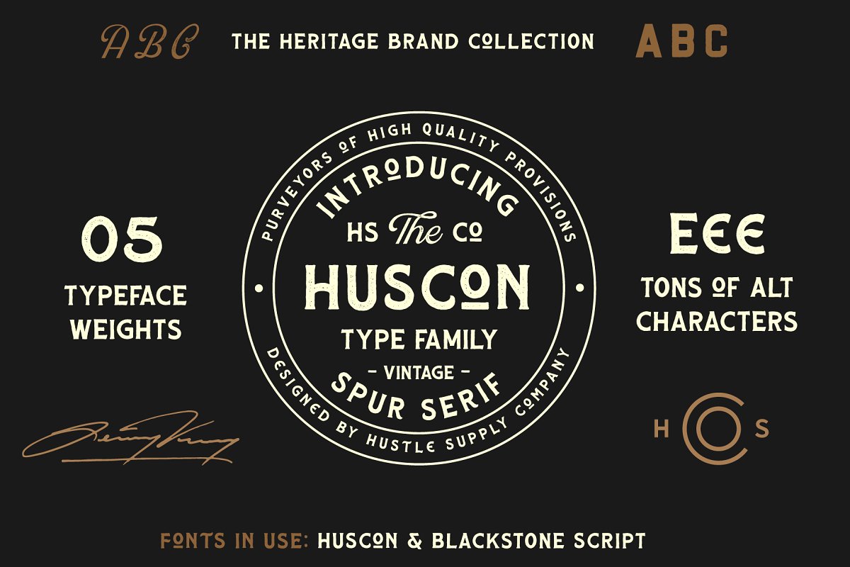 The Heritage Brand Collection – hustlesupplyco