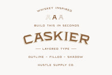 Load image into Gallery viewer, CASKIER (10 Font Files)
