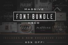 Load image into Gallery viewer, Massive Font Bundle
