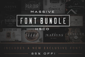 Massive Font Bundle