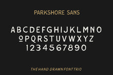 Load image into Gallery viewer, The Parkshore Font Collection
