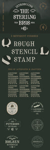 The Sterling Bros | Vintage Serif