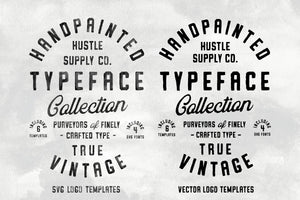 Vintage SVG Bundle & Logo Templates
